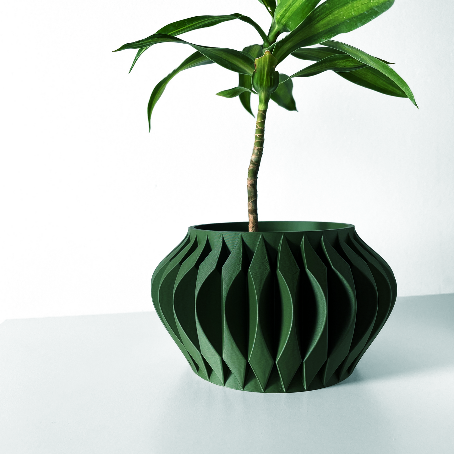 The Sevi Interior Planter Pot with Drainage Tray