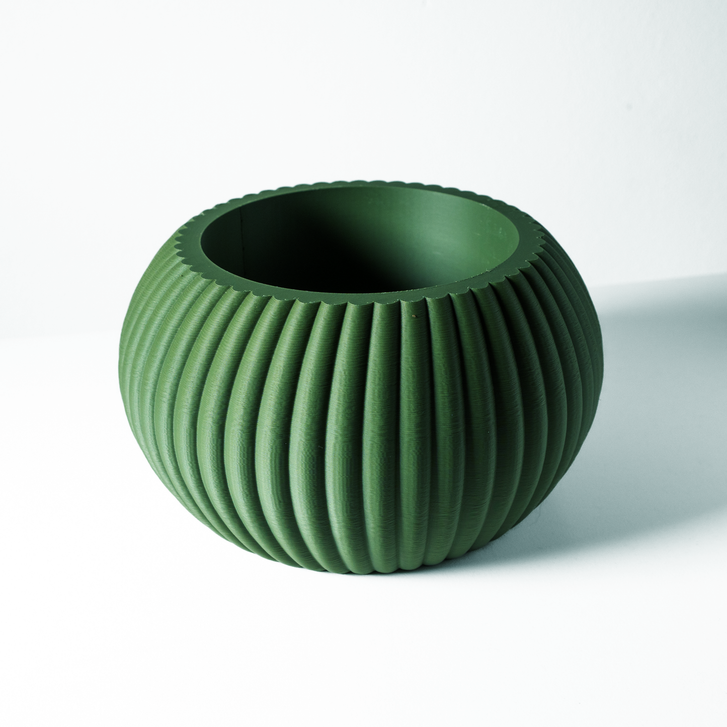 The Roni Interior Planter Pot with Drainage Tray