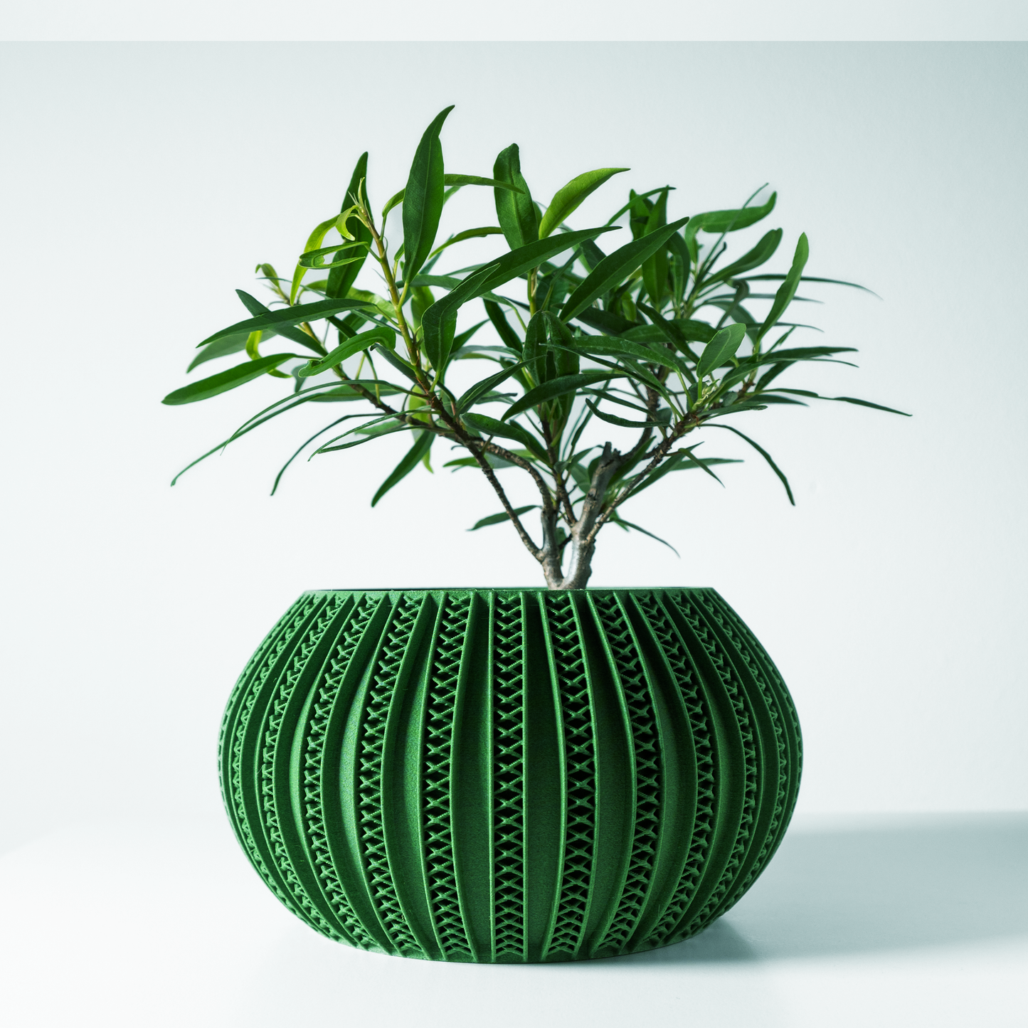 The Syne Interior Planter Pot with Drainage Tray