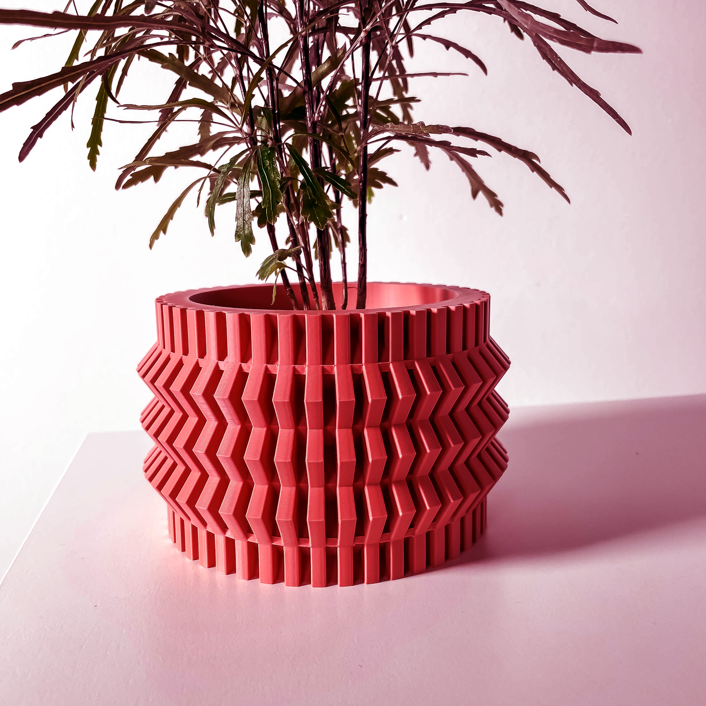 The Alio Interior Planter Pot with Drainage Tray