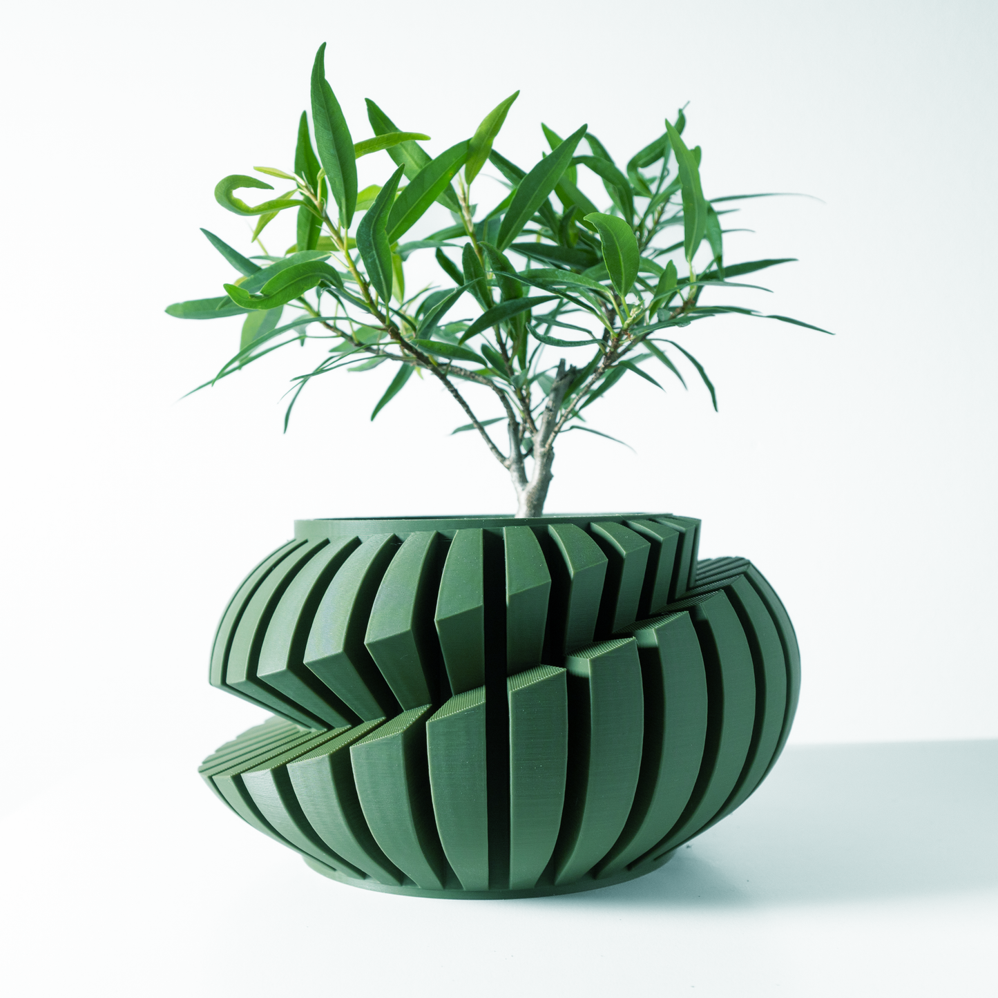 The Luxira Interior Planter Pot with Drainage Tray