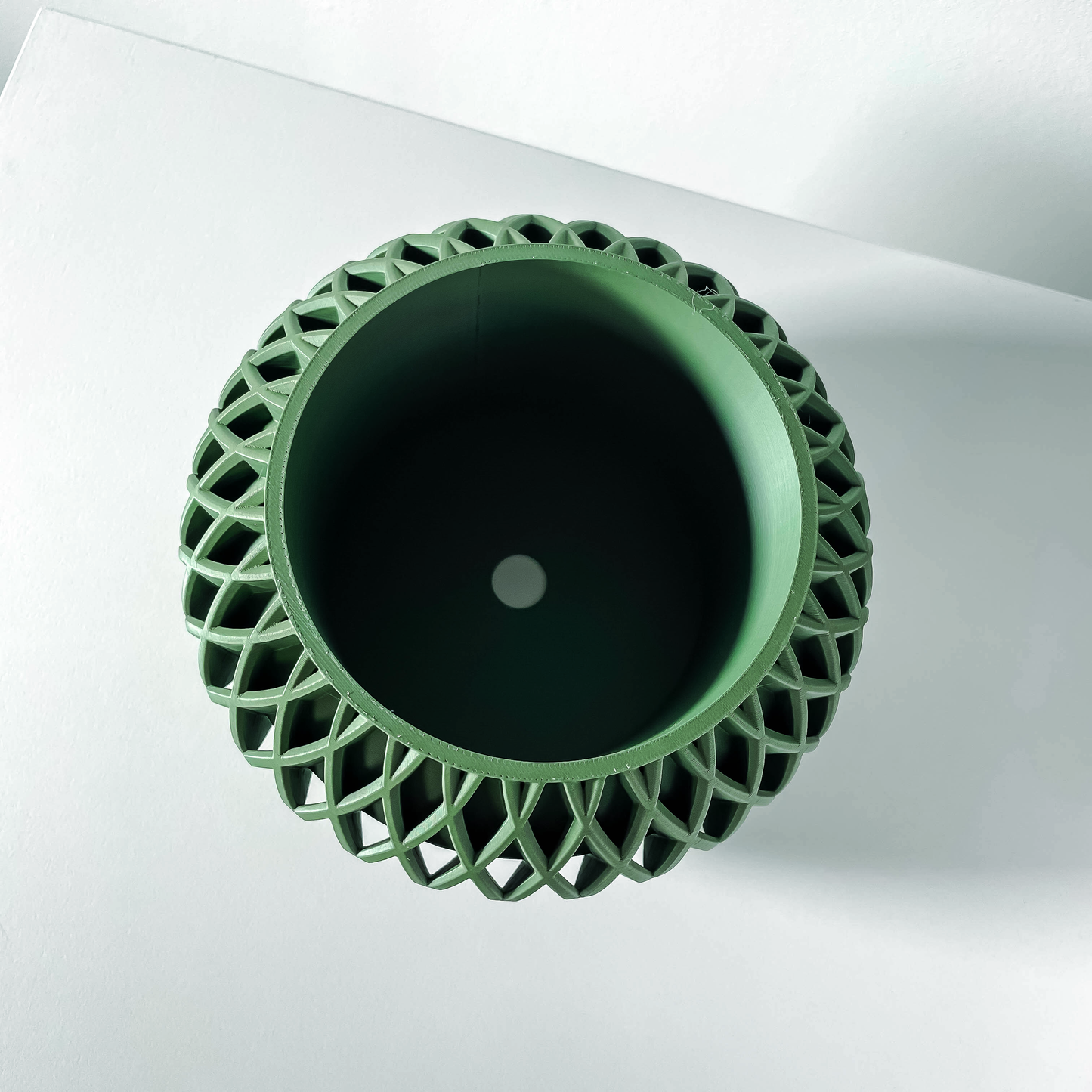 The Revan Interior Planter Pot with Drainage Tray