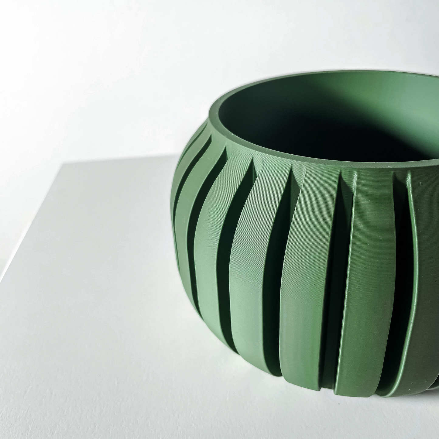 The Juse Interior Planter Pot with Drainage Tray
