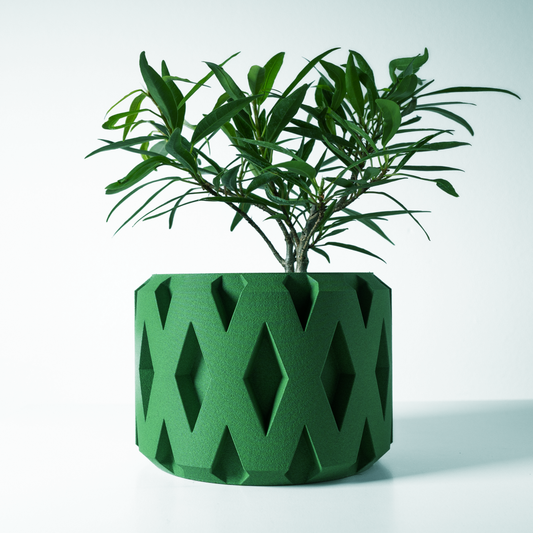 The Rano Interior Planter Pot with Drainage Tray