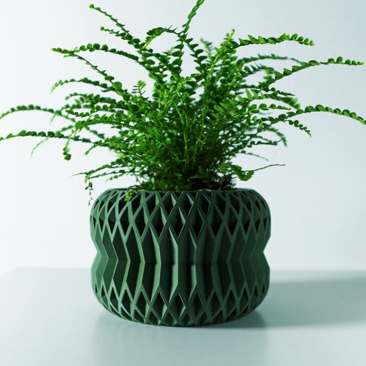 The Rydan Interior Planter Pot with Drainage Tray