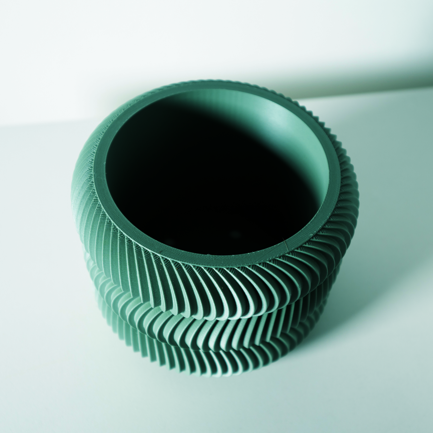 The Maro Interior Planter Pot with Drainage Tray