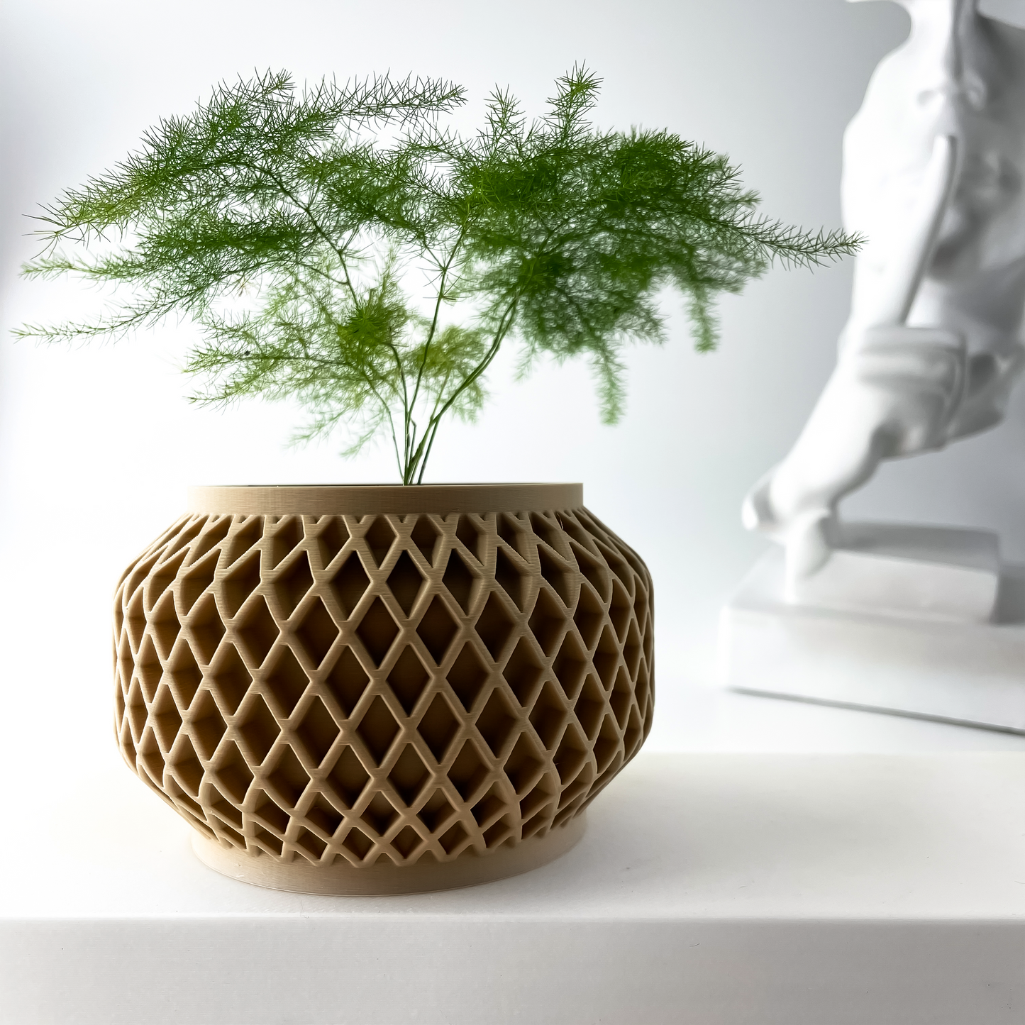 The Orto Interior Planter Pot with Drainage Tray