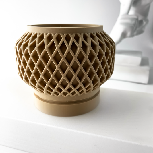The Orto Interior Planter Pot with Drainage Tray