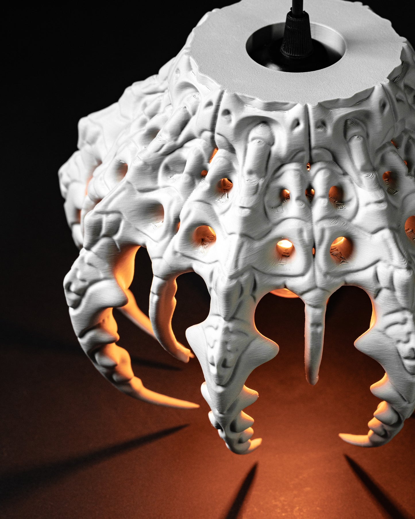 Skeletal Pendant Light