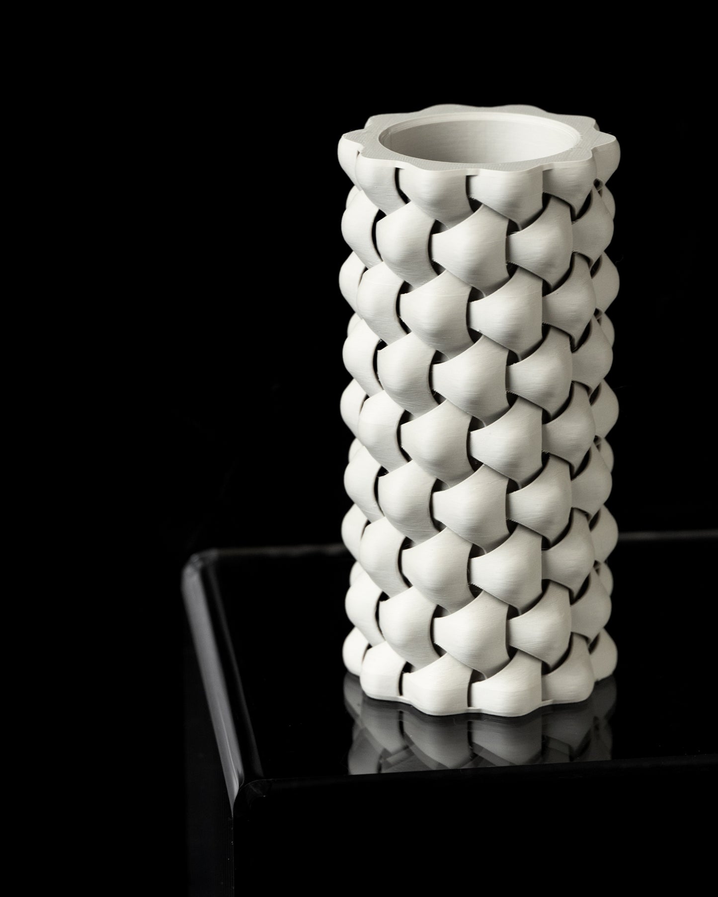 Tri-Weave Flower Vase