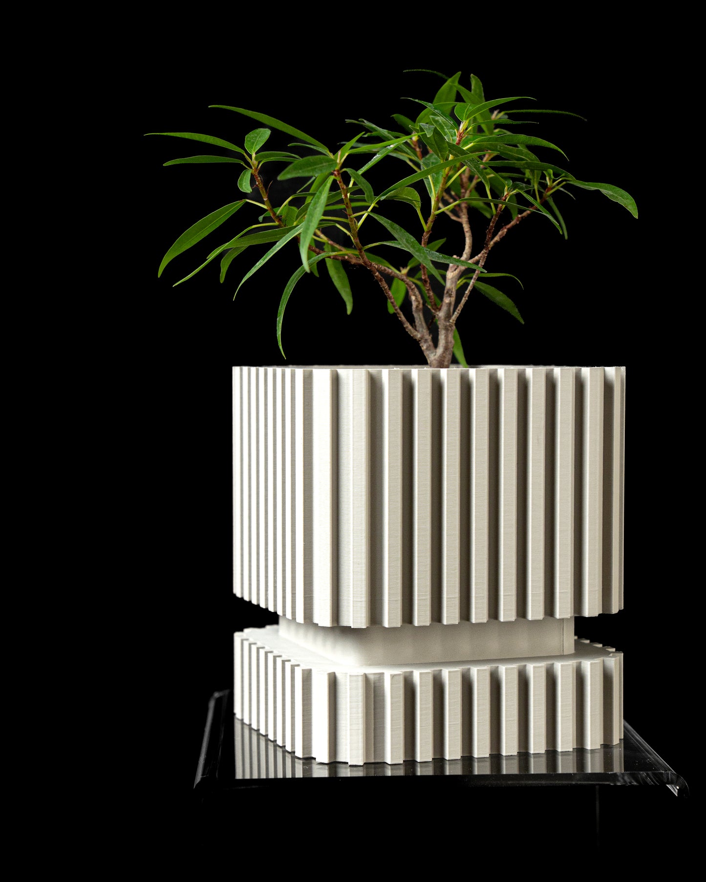 Stripes Interior Planter Pot