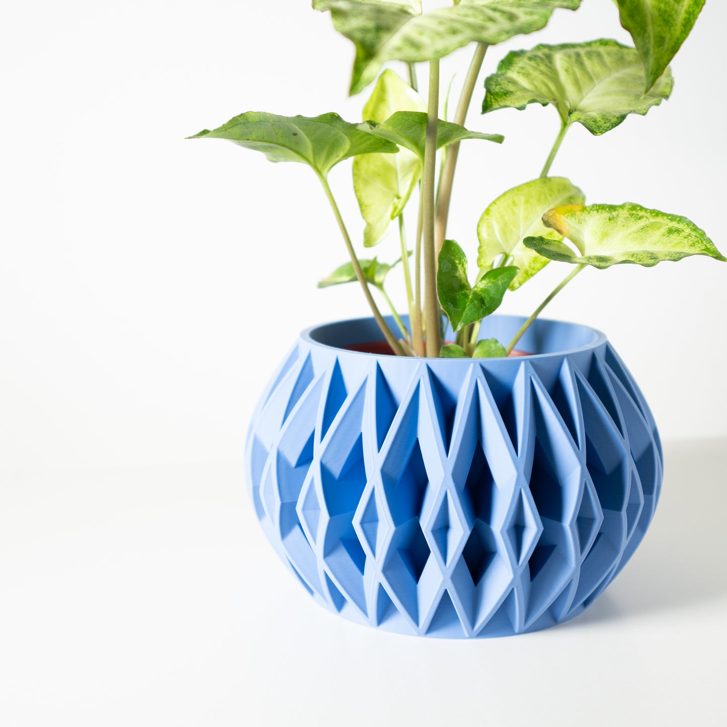 The Orik Interior Planter Pot with Drainage Tray