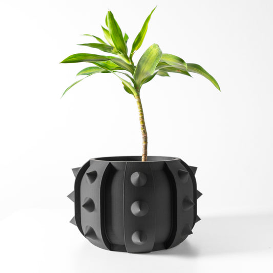 The Alver Interior Planter Pot with Drainage Tray