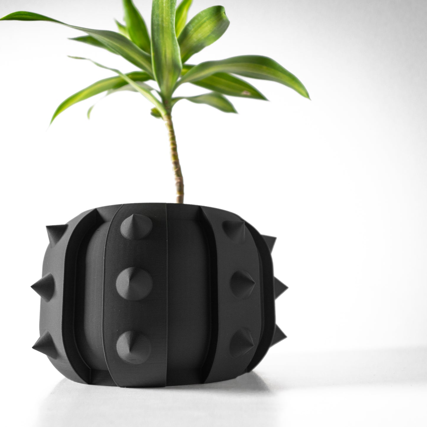 The Alver Interior Planter Pot with Drainage Tray