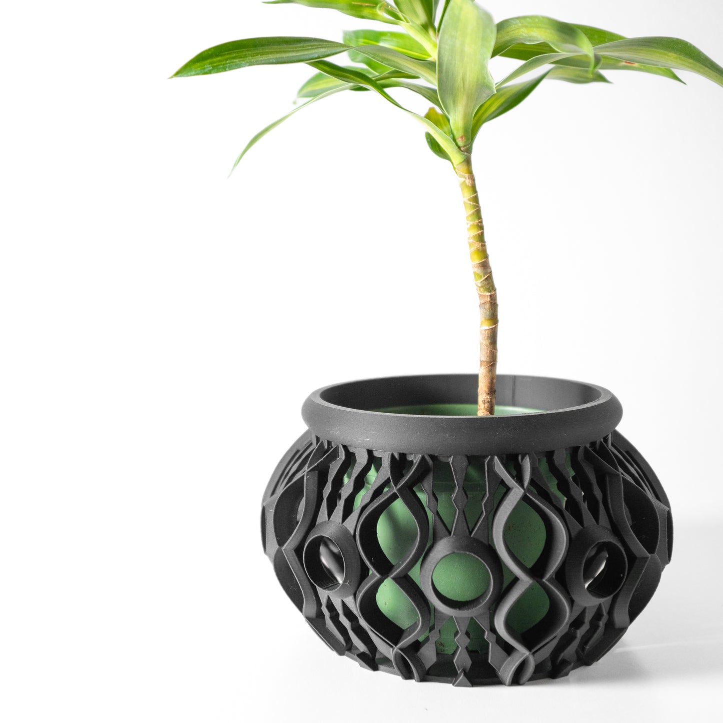 The Lyren Planter Pot & Orchid Pot Hybrid