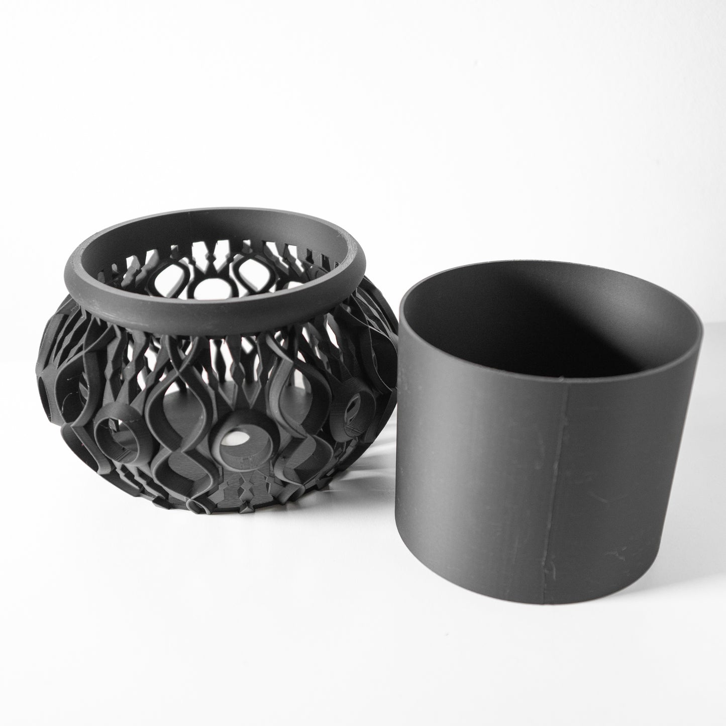 The Lyren Planter Pot & Orchid Pot Hybrid