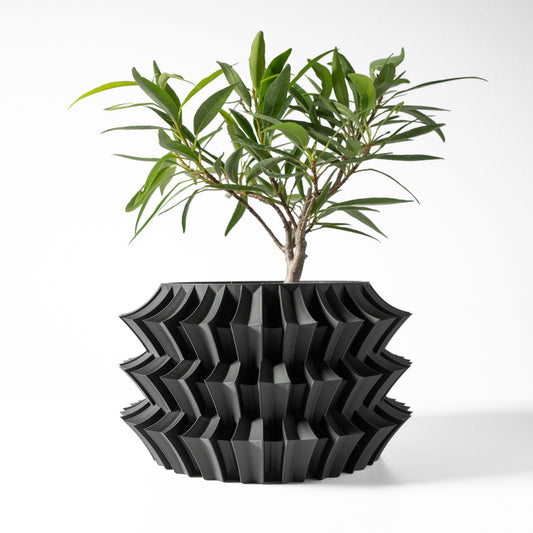 The Jori Interior Planter Pot with Drainage Tray