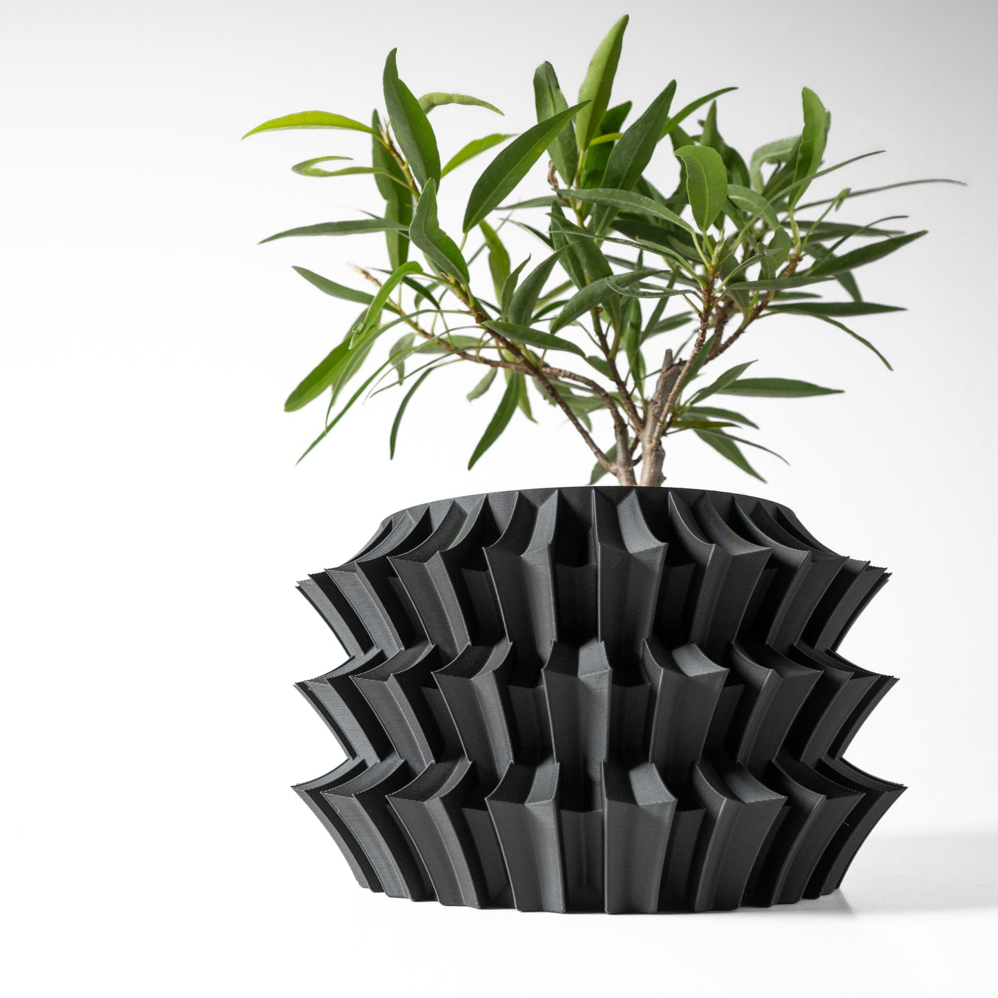 The Jori Interior Planter Pot with Drainage Tray