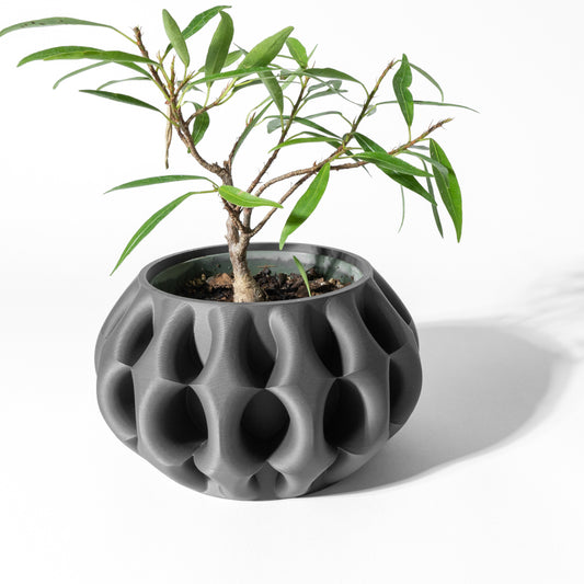 The Xiomu Interior Planter Pot with Drainage Tray