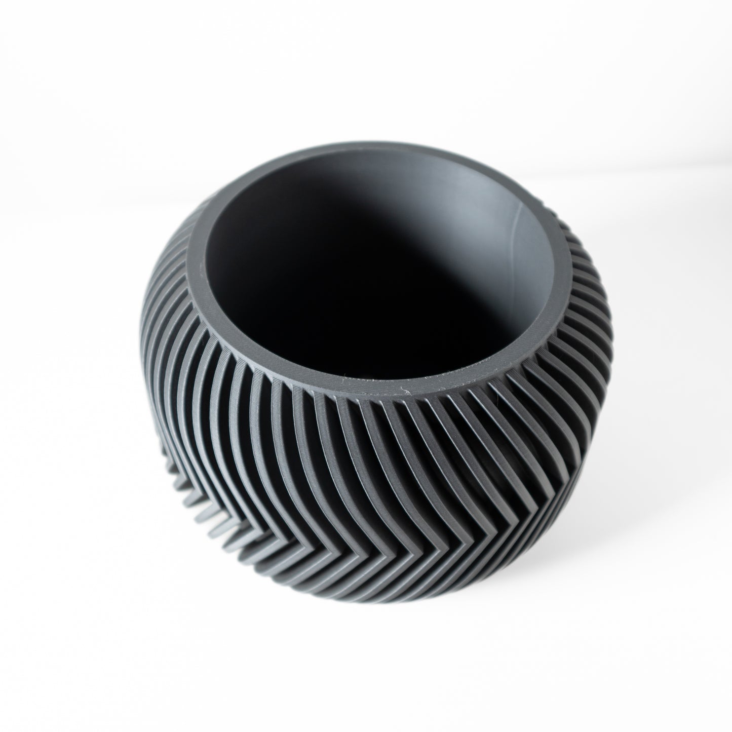 The Ervon Interior Planter Pot with Drainage Tray,