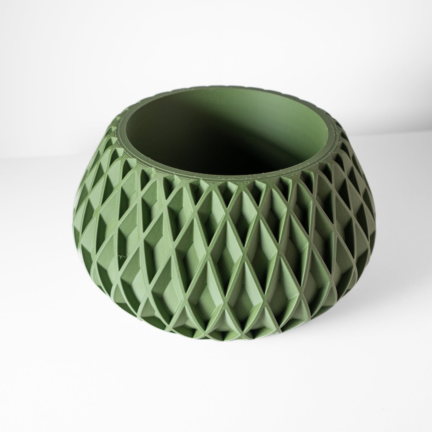 The Rivio Interior Planter Pot with Drainage Tray