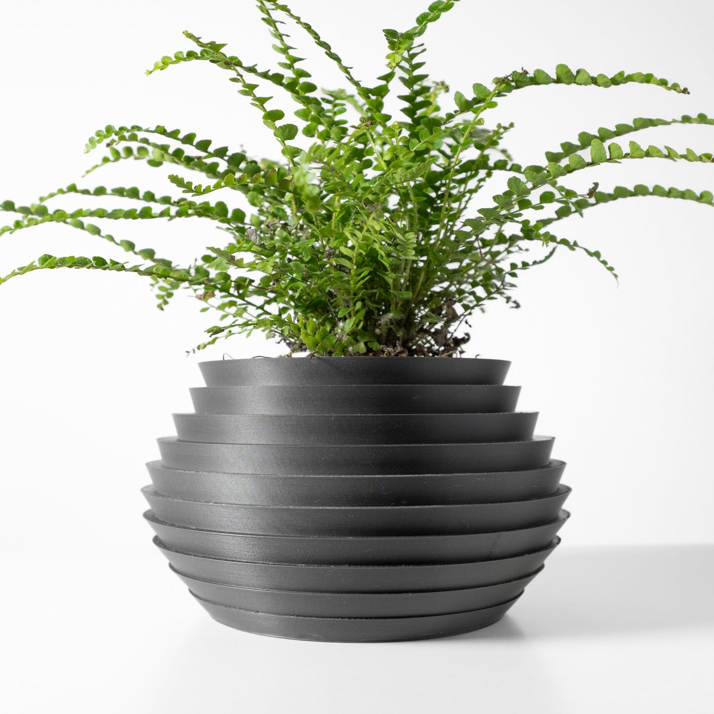 The Harno Interior Planter Pot with Drainage Tray
