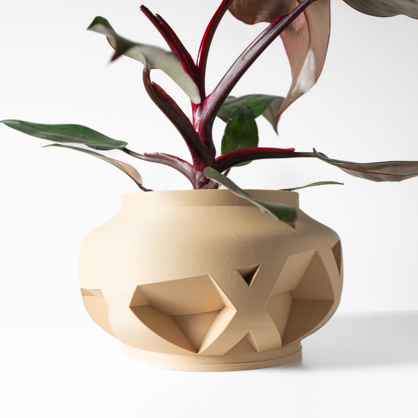 The Nomio Interior Planter Pot with Drainage Tray