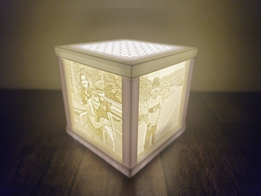 PhotoLume Lamp 360° Custom Images