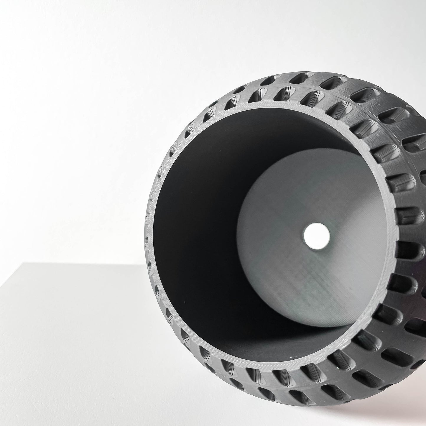 The Xander Interior Planter Pot with Drainage Tray