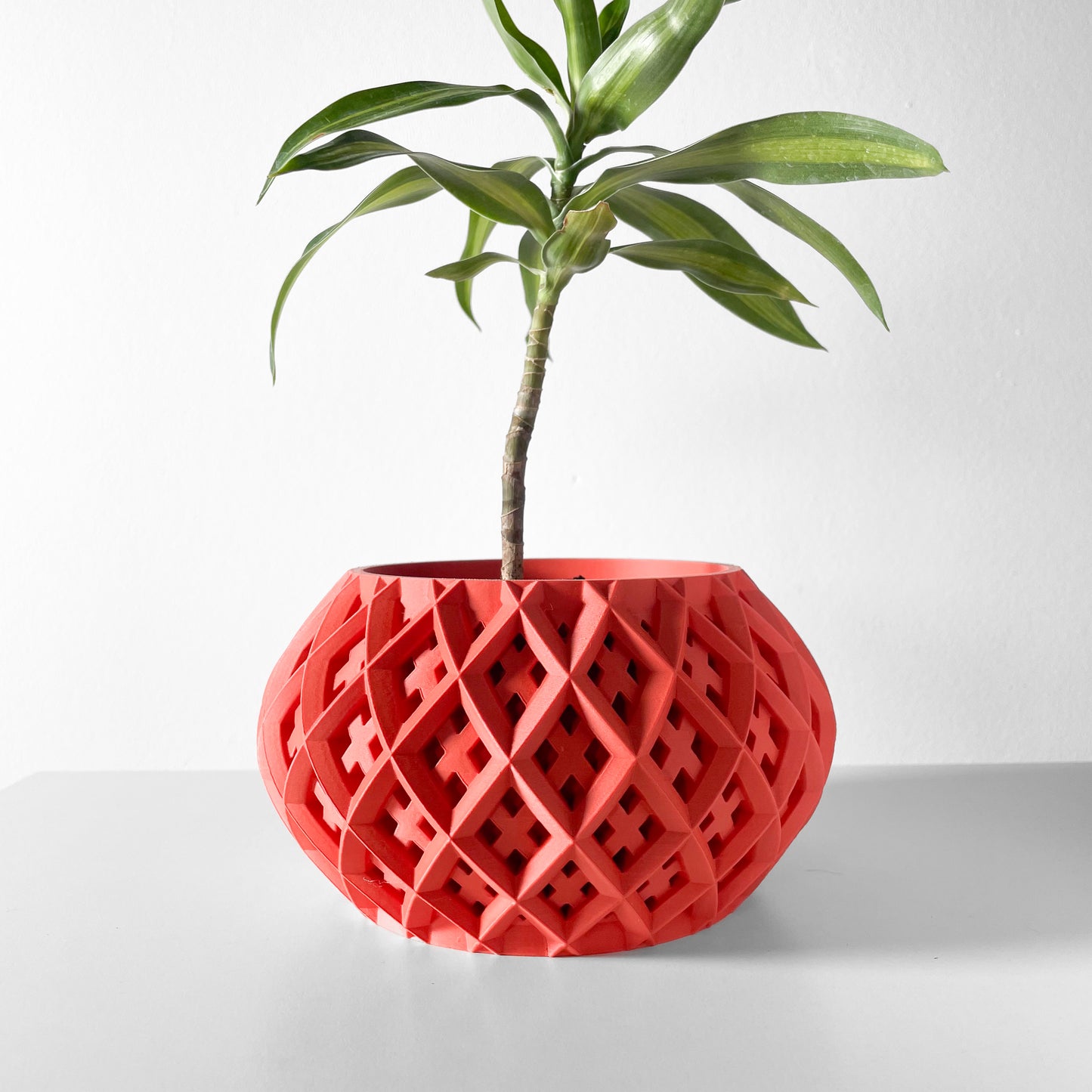 The Rokio Interior Planter Pot with Drainage Tray