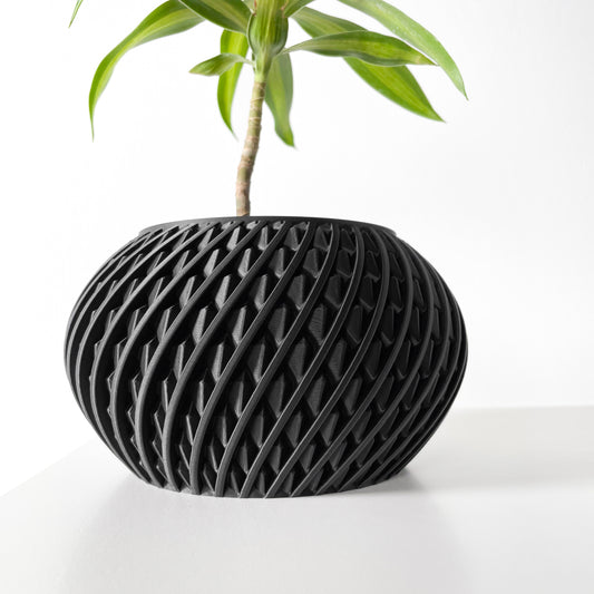 The Kio Interior Planter Pot with Drainage Tray