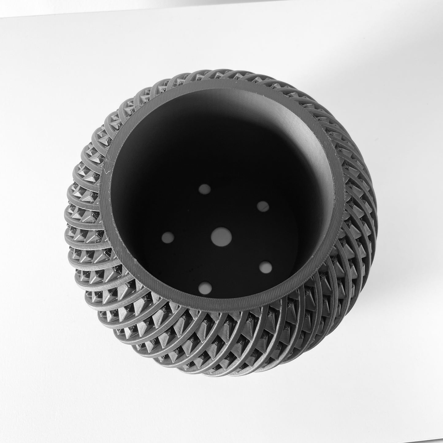The Kio Interior Planter Pot with Drainage Tray