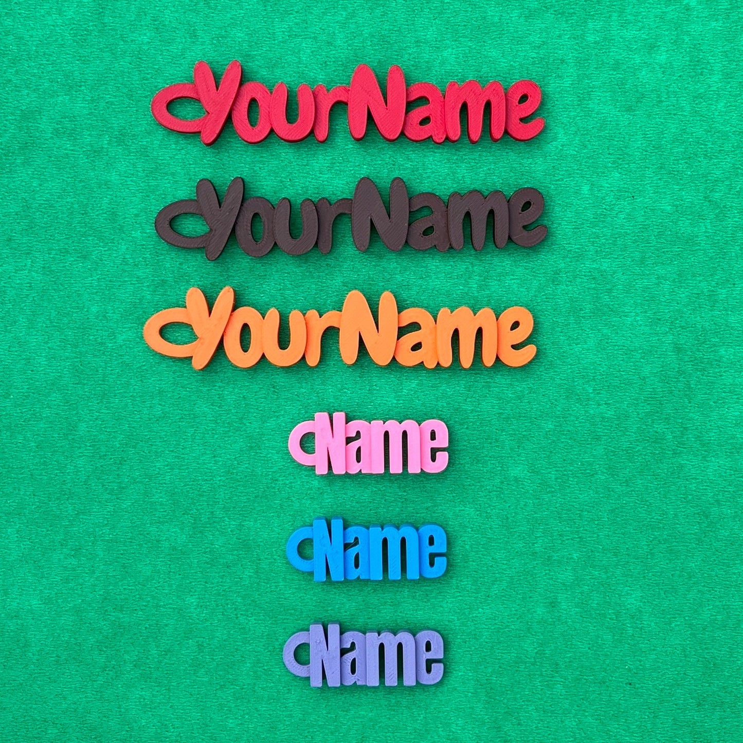 Custom Name Keyring