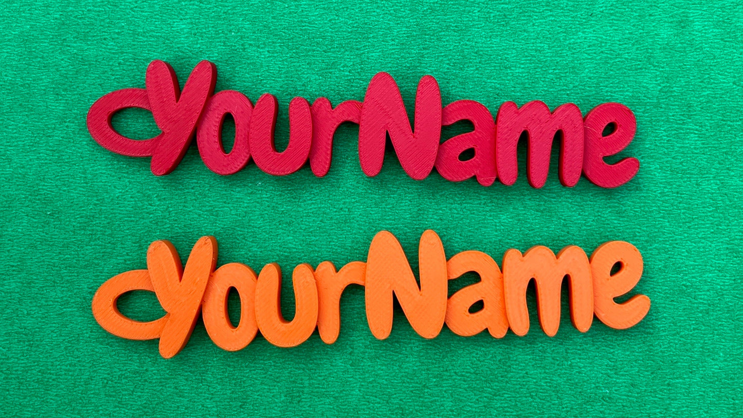 Custom Name Keyring