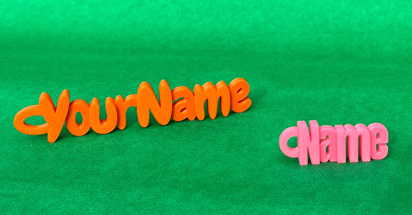 Custom Name Keyring