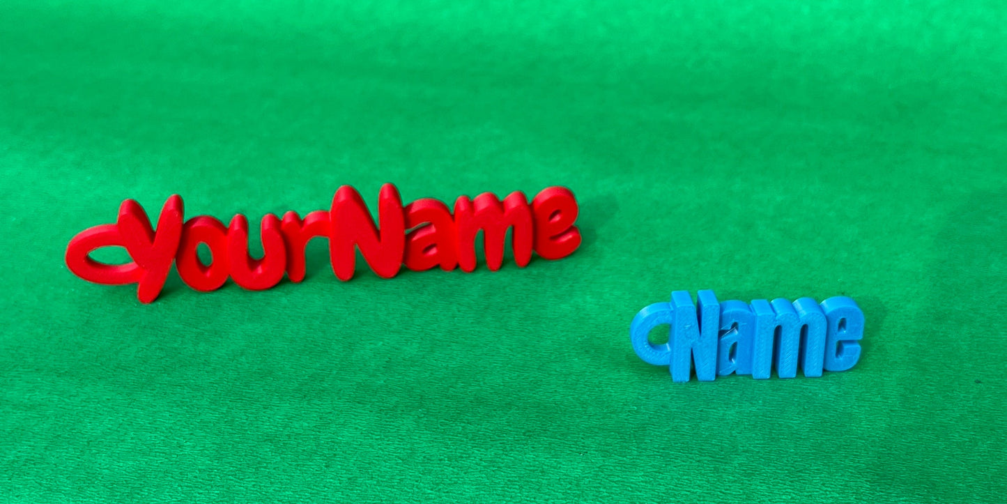 Custom Name Keyring