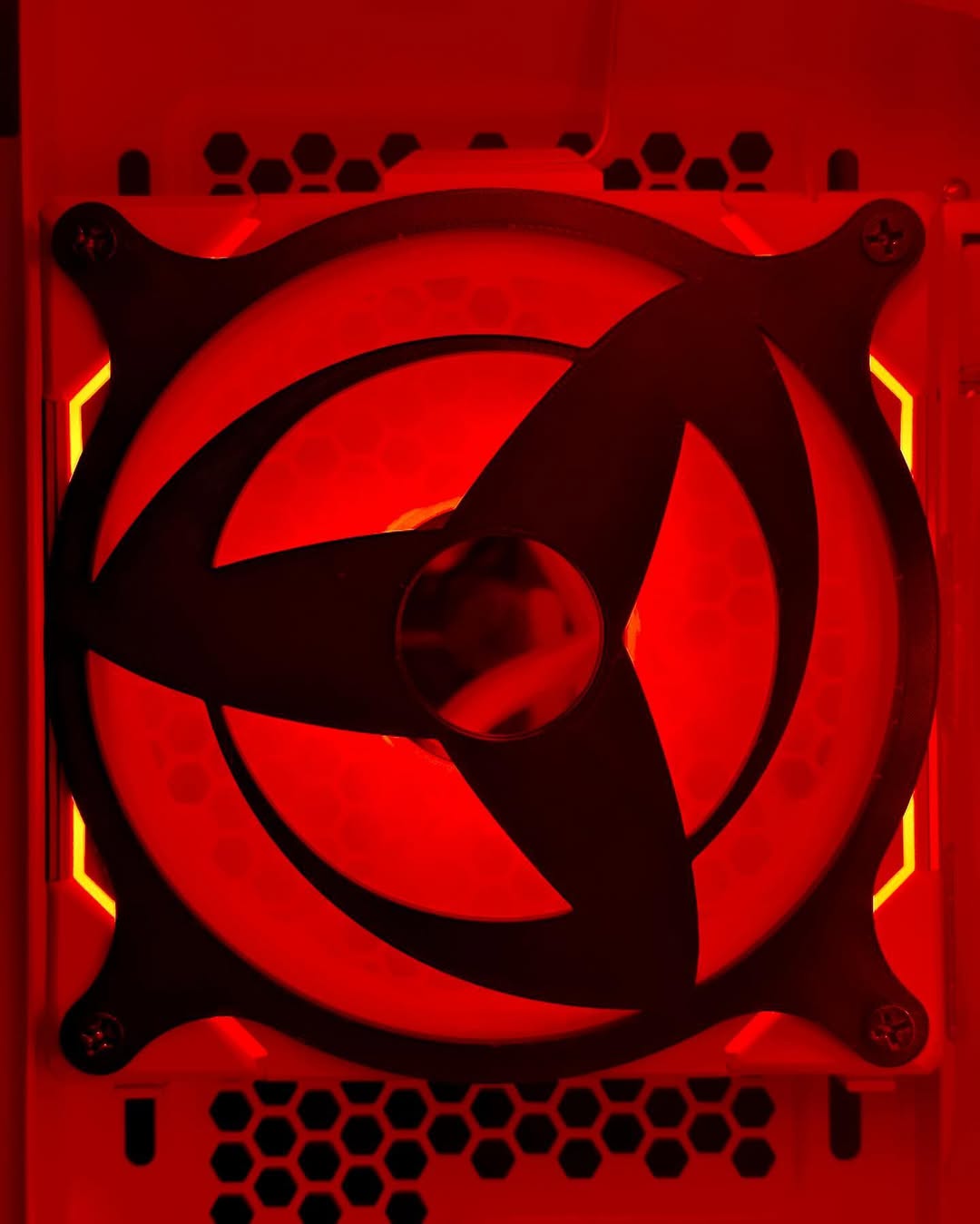 PC Fan Grill - Sharingan Themed