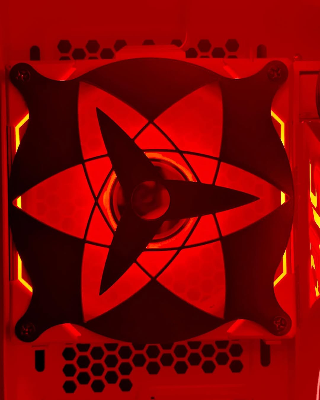 PC Fan Grill - Sharingan Themed