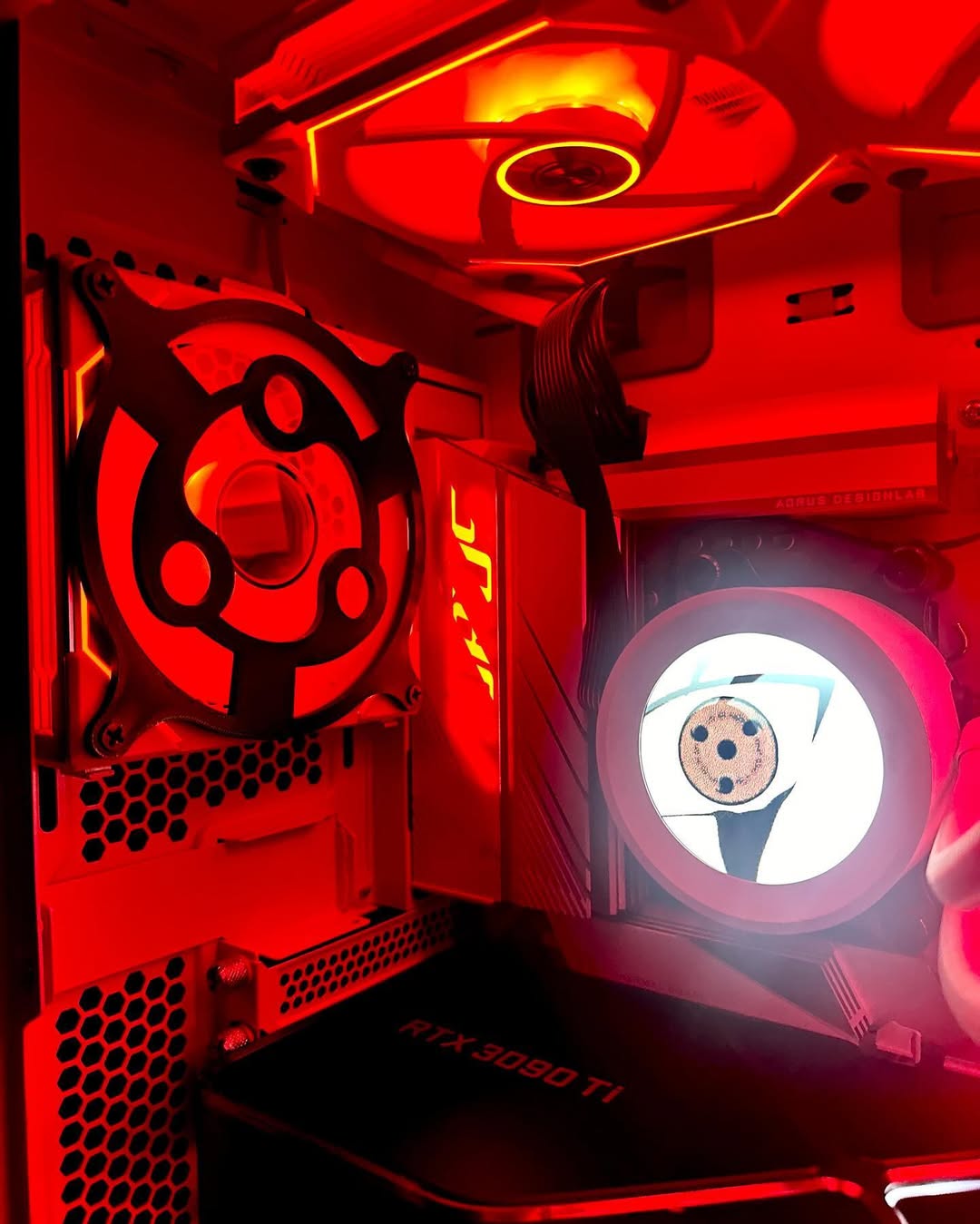 PC Fan Grill - Sharingan Themed