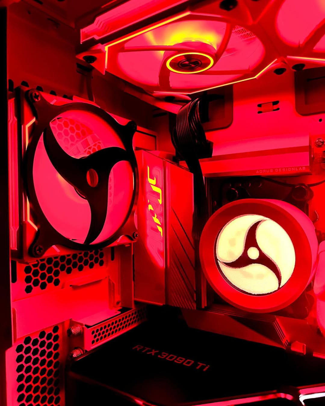 PC Fan Grill - Sharingan Themed