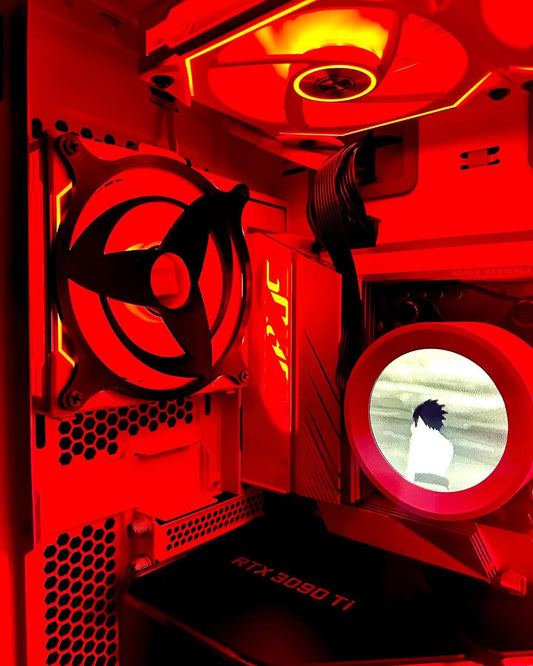 PC Fan Grill - Sharingan Themed