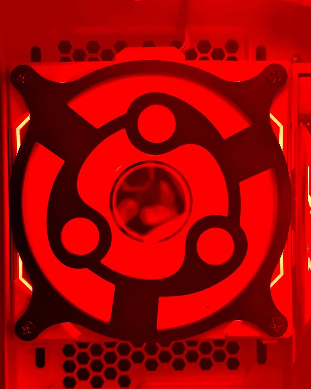 PC Fan Grill - Sharingan Themed