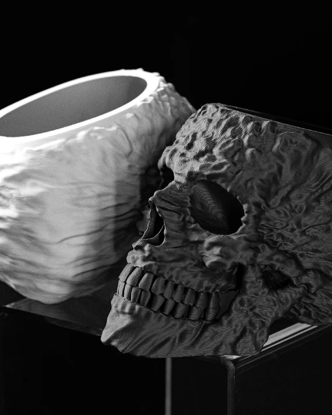 Skull Interior Planter Pot