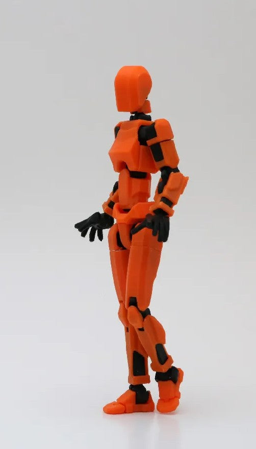 Dummy 13 Action Figure | Female Version | Build Yourself | With Stand (5.25inches)