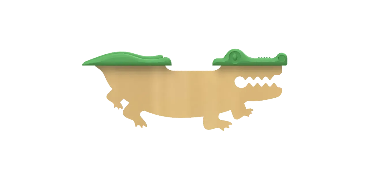 Gator Bookmark