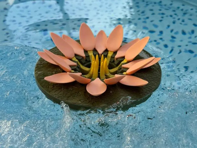 Lily Pad Cupholder - Pool Can Holder with Self Adjusting petals