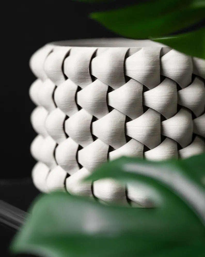 Tri-Weave Interior Planter Pot