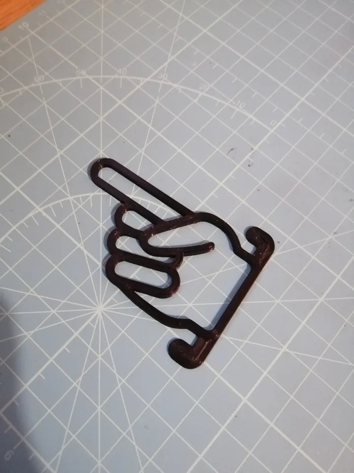 Finger Pointing Bookmark