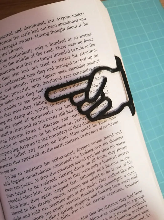 Finger Pointing Bookmark
