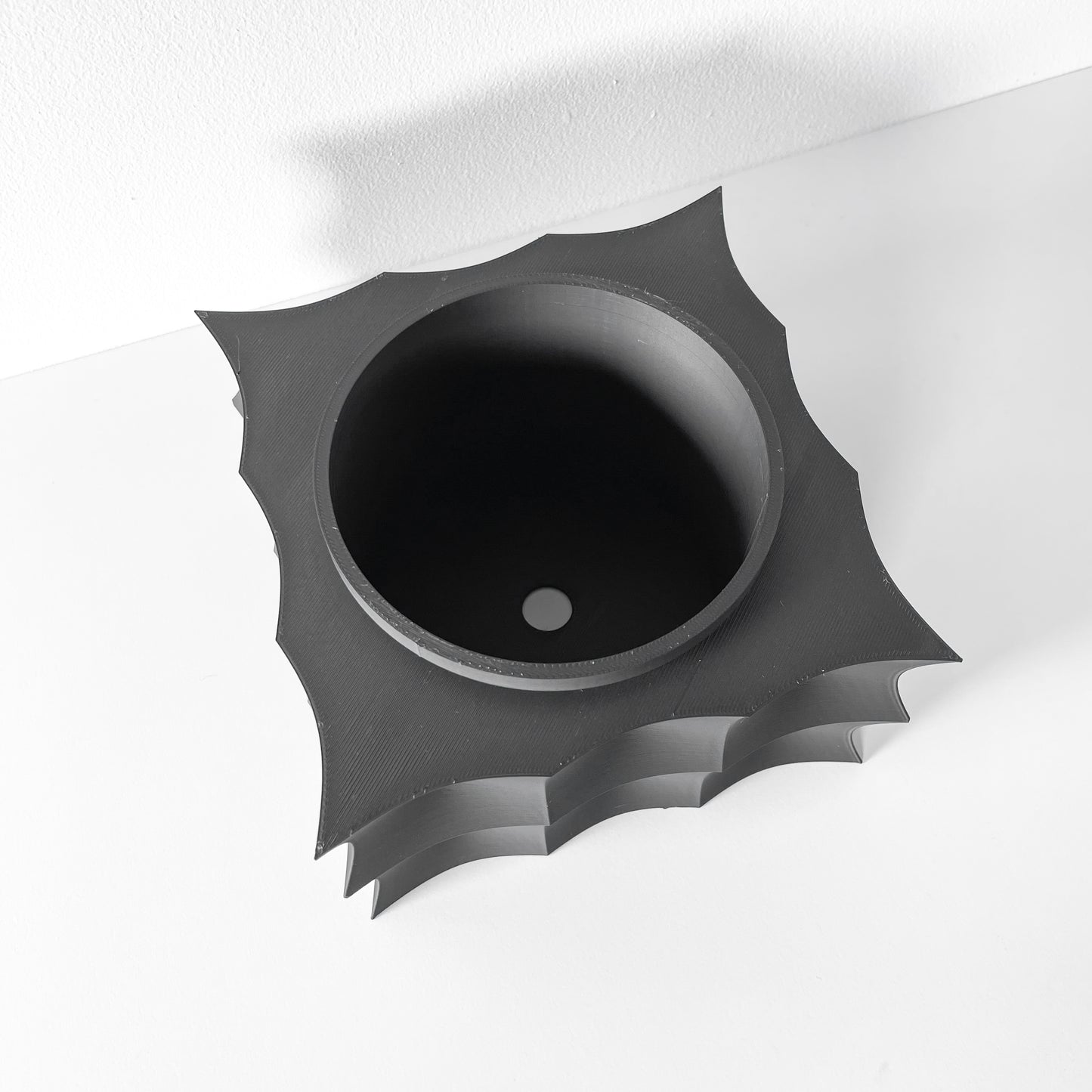 The Averth Interior Planter Pot with Drainage Tray